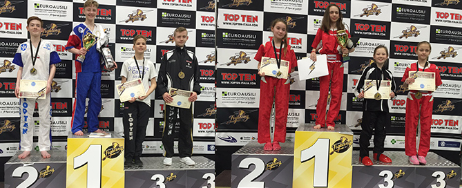 Point fighting cup in Milan